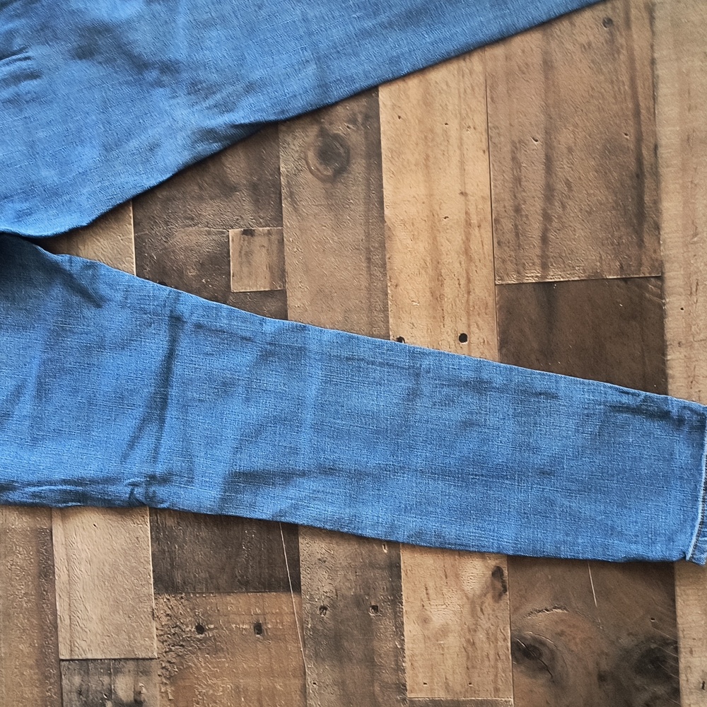 Frye Mid Rise Light Wash Faded Skinny Jeans Sz 8 Women - Picture 12 of 14